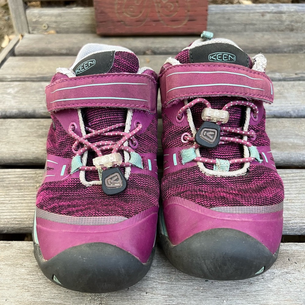 Girls KEEN brand hiking shoes in size 12